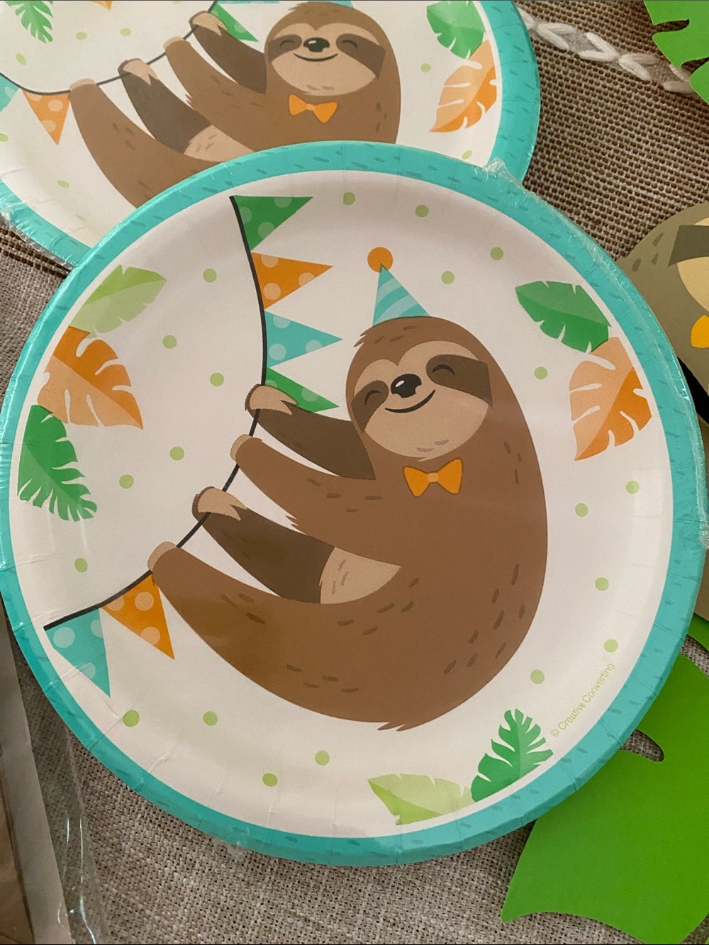 Sloth Birthday Party